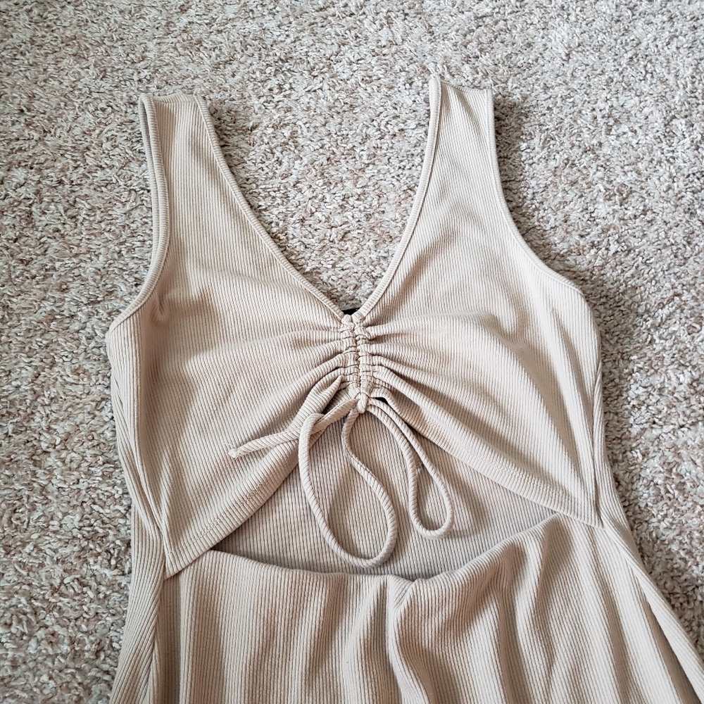 Lulus Ruched Mini Dress - Picture 5 of 8